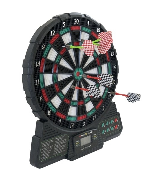Elektronický terč digitální 30cm + 6 šipek