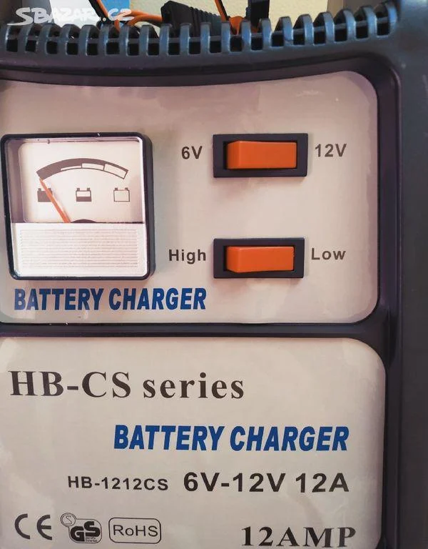 Nabíječka autobaterií 12A 12V 40-120Ah