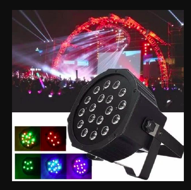 Reflektor Led mini flat par light36LED