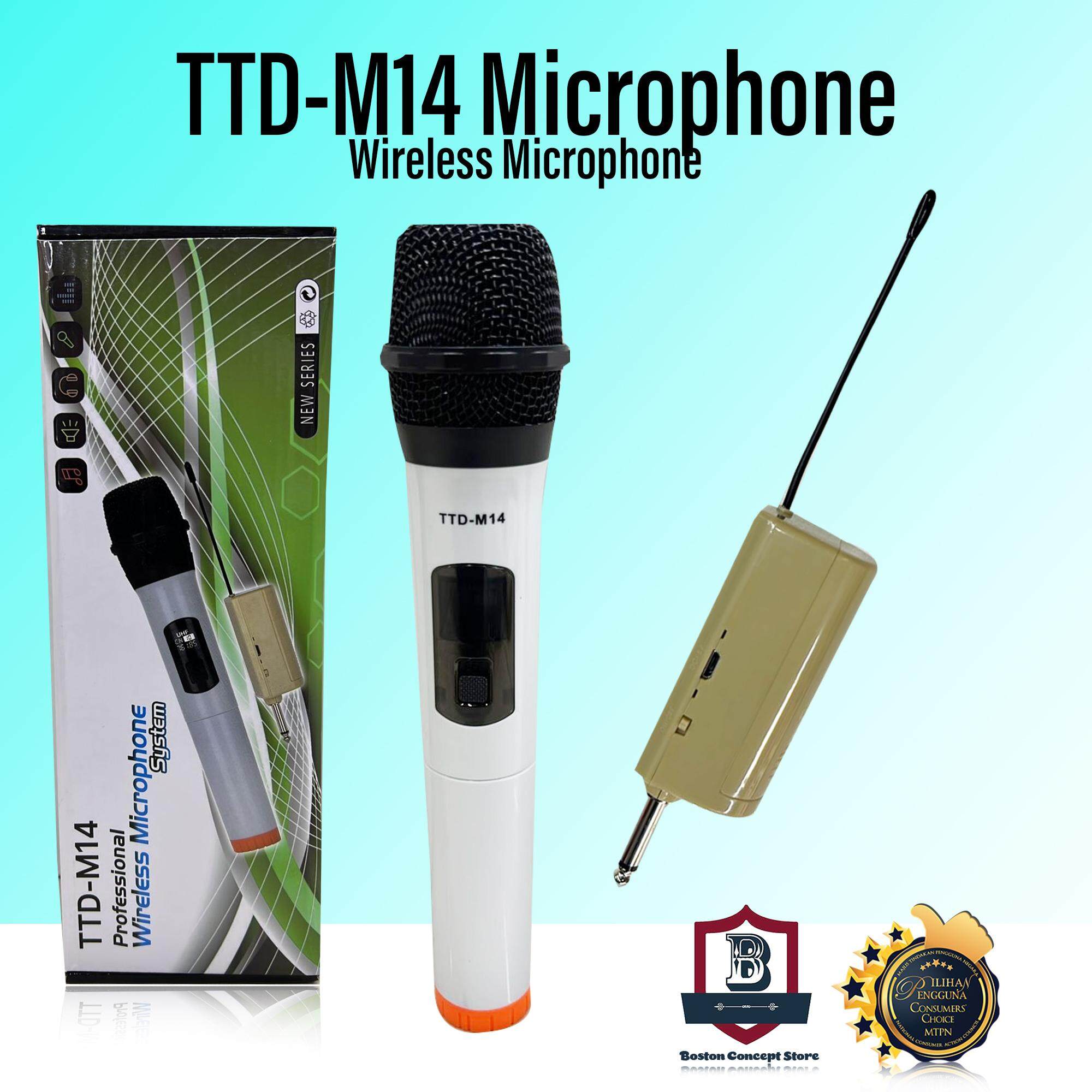 Bluetooth profesionální UHF mikrofon TTD-M14