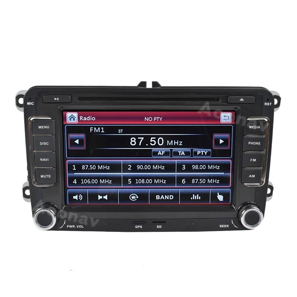 Autorádio pro Volkswagen škoda. GPS S navigací a zadní kamerou