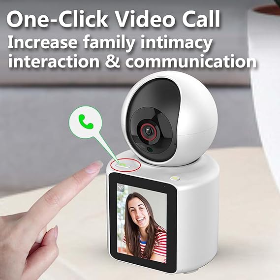 Kamera pro videohovory s 2,8 palcovou HD obrazovkou+vnitřní kamera