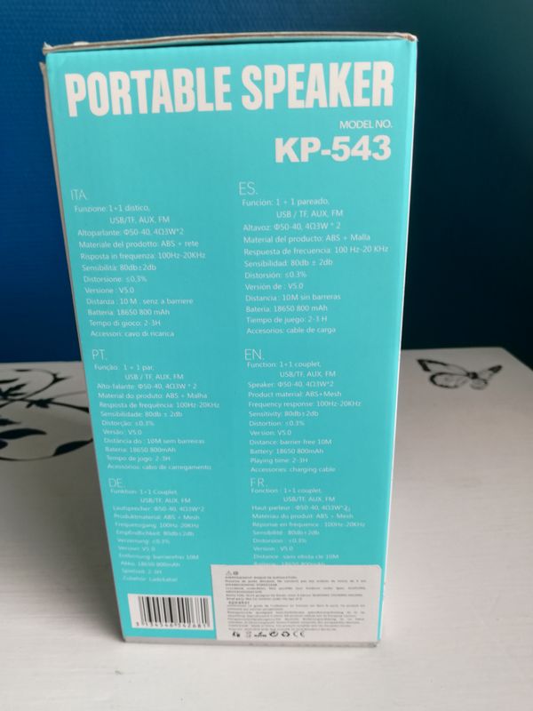 bluetooth reproduktor OKOP KP-543