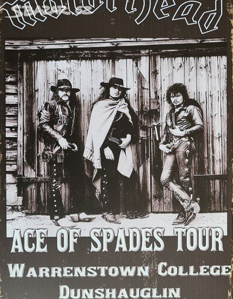 MOTORHEAD- Plechová dekorativní cedule, 20 x 30cm