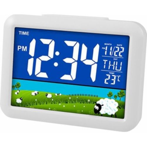 Elektronický LED budík, digitální hodiny E-CLOCK 7002WJ