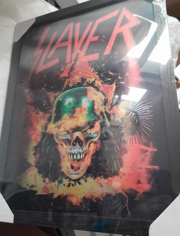 3D měnící se obraz skupina Slayer