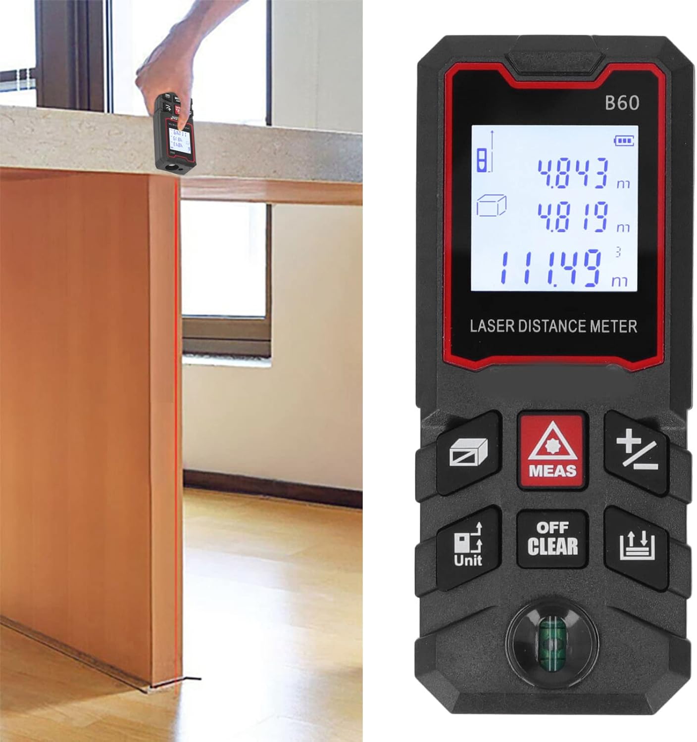 Laserový dálkoměr B60