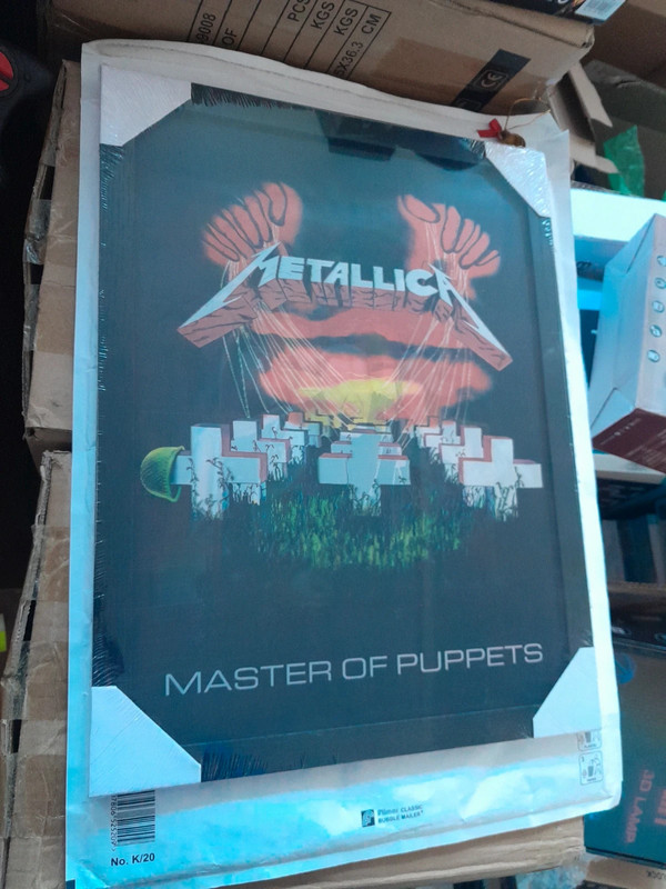 3D měnící se obraz skupina Metallica