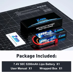 AKUMULÁTOR 7.2V 3600MAH ZEEE 3S BATERIE PRO RC AUTA