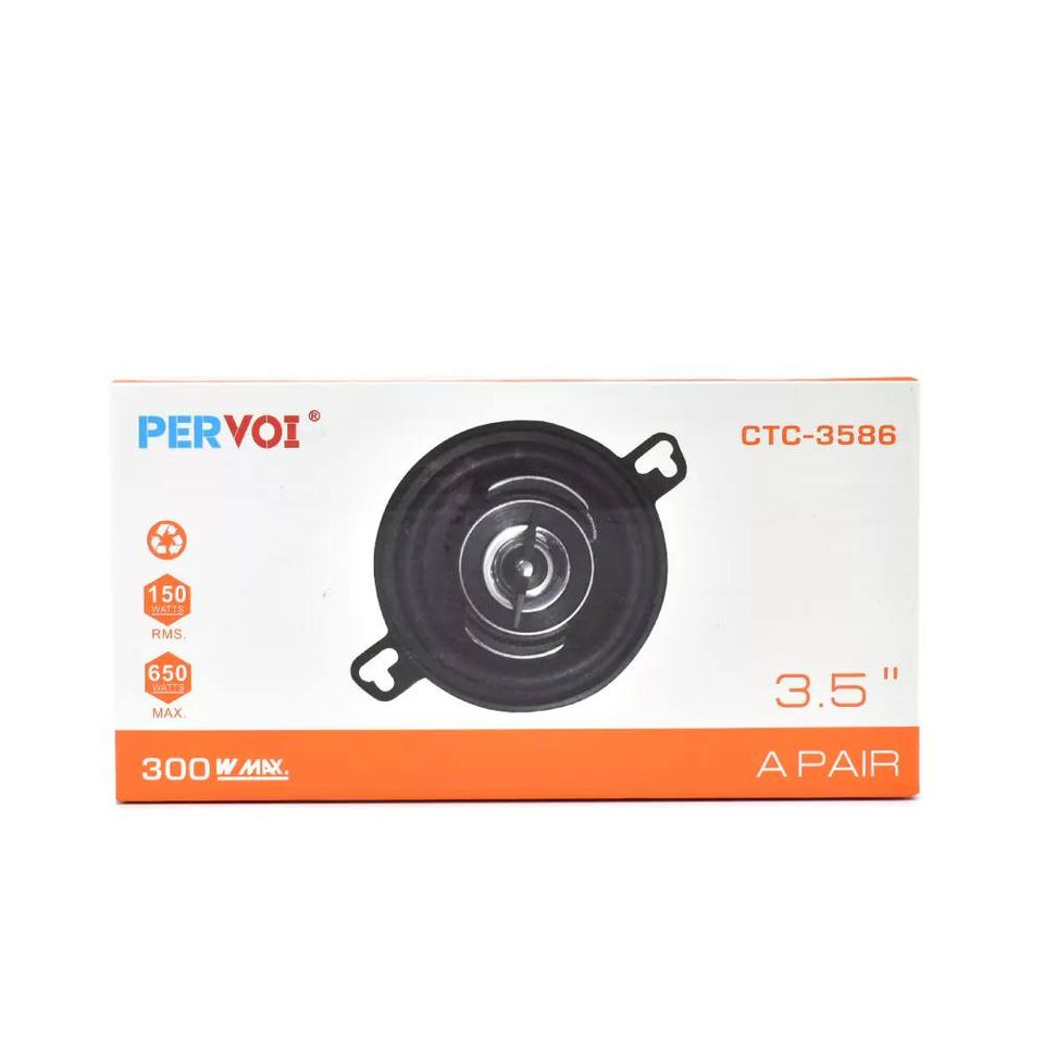 Sada 2 x auto reproduktory pervoi CTC3586 300W 9 cm