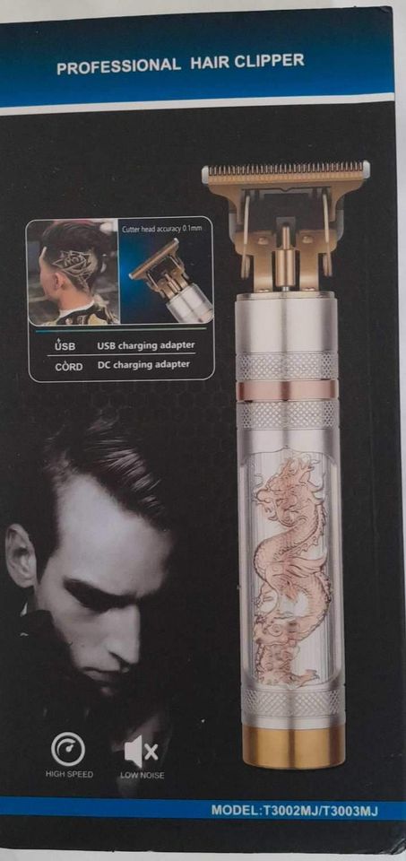 Komplet zastřihovací a holící strojek pro různé triky s ornamentem