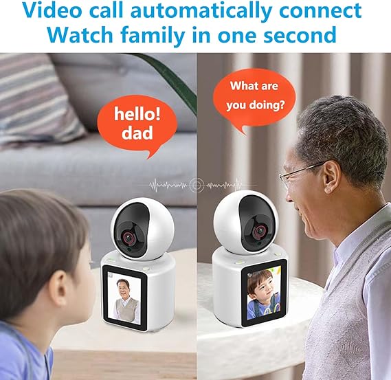 Kamera pro videohovory s 2,8 palcovou HD obrazovkou+vnitřní kamera