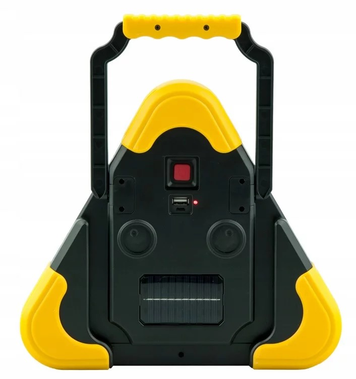 Výstražný LED trojúhelník Se solárním panelem