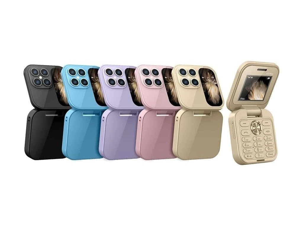 skládací mobilní telefon i17 Pro +2sim+cestina