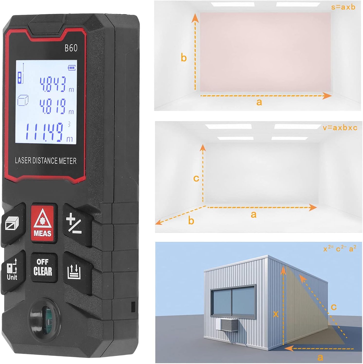 Laserový dálkoměr B60