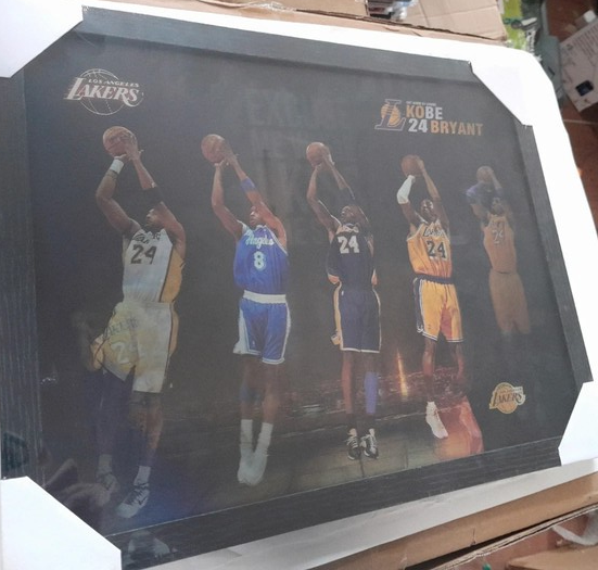 3D měnící se obraz Kobe Bryant NBA