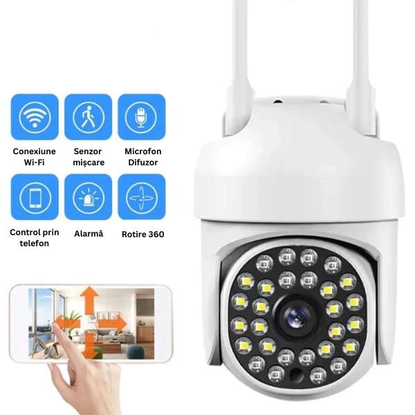 jortan wifi ip camera jt-8161qj otocna Bezpecnostni Noční vidění