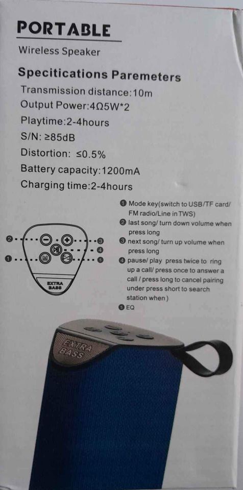 Bluetooth reproduktor GT 111