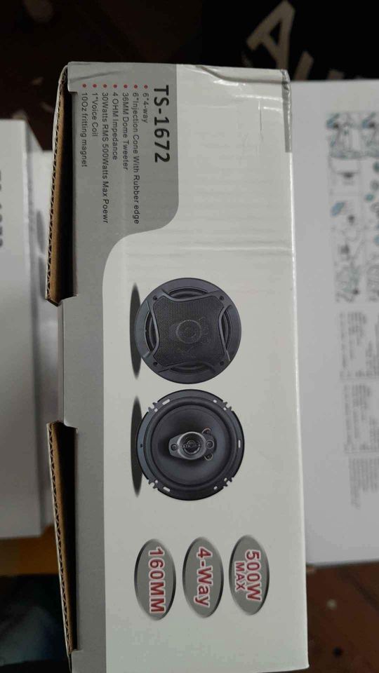 Reproduktory TP-6972 oválný 1000w sada 2 kusy 