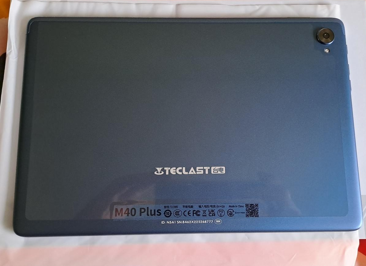 Teclast M40 Plus 10,1 palcový tablet PC 8GB+128GB Android 12