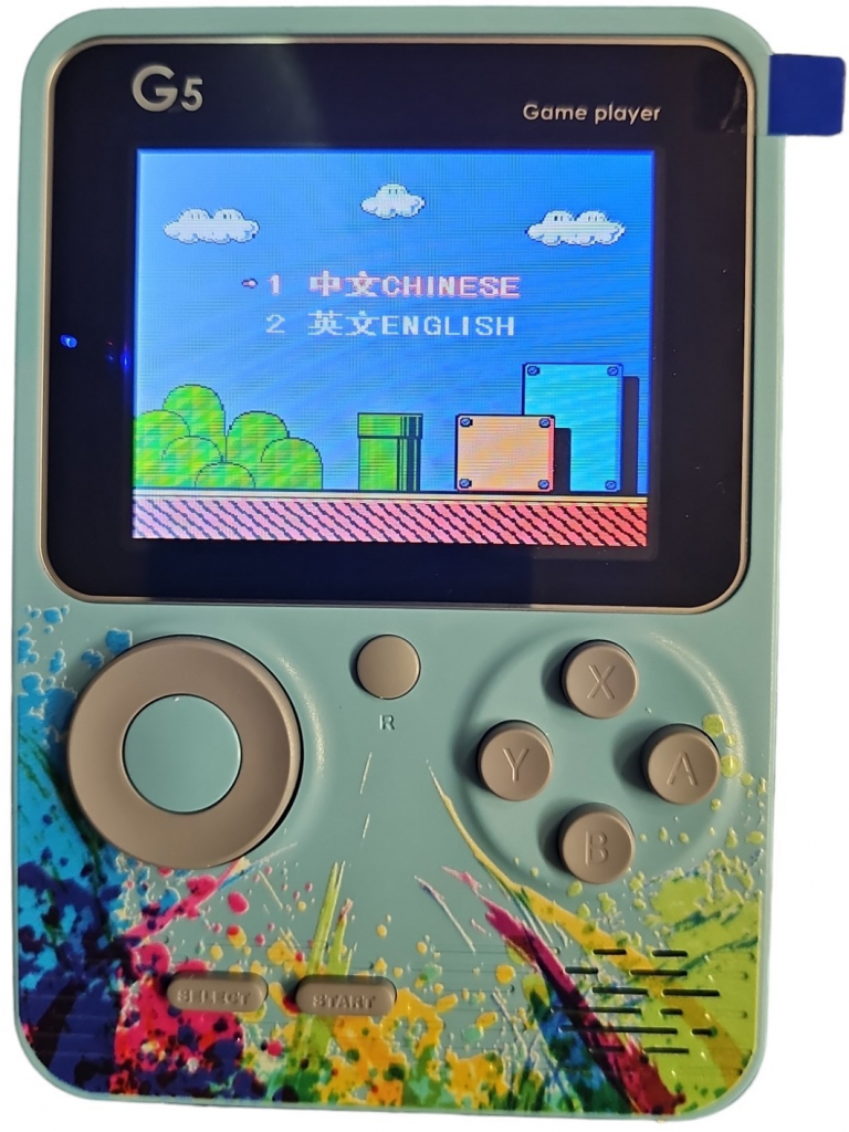 Kapesní herní konzole Gamebox G5 - 500 her v 1