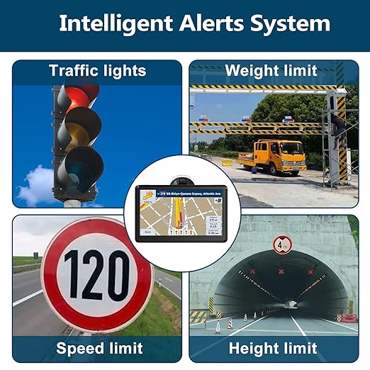 auto GPS navigace, 7palcová HD dotyková obrazovka hlasové vysílání