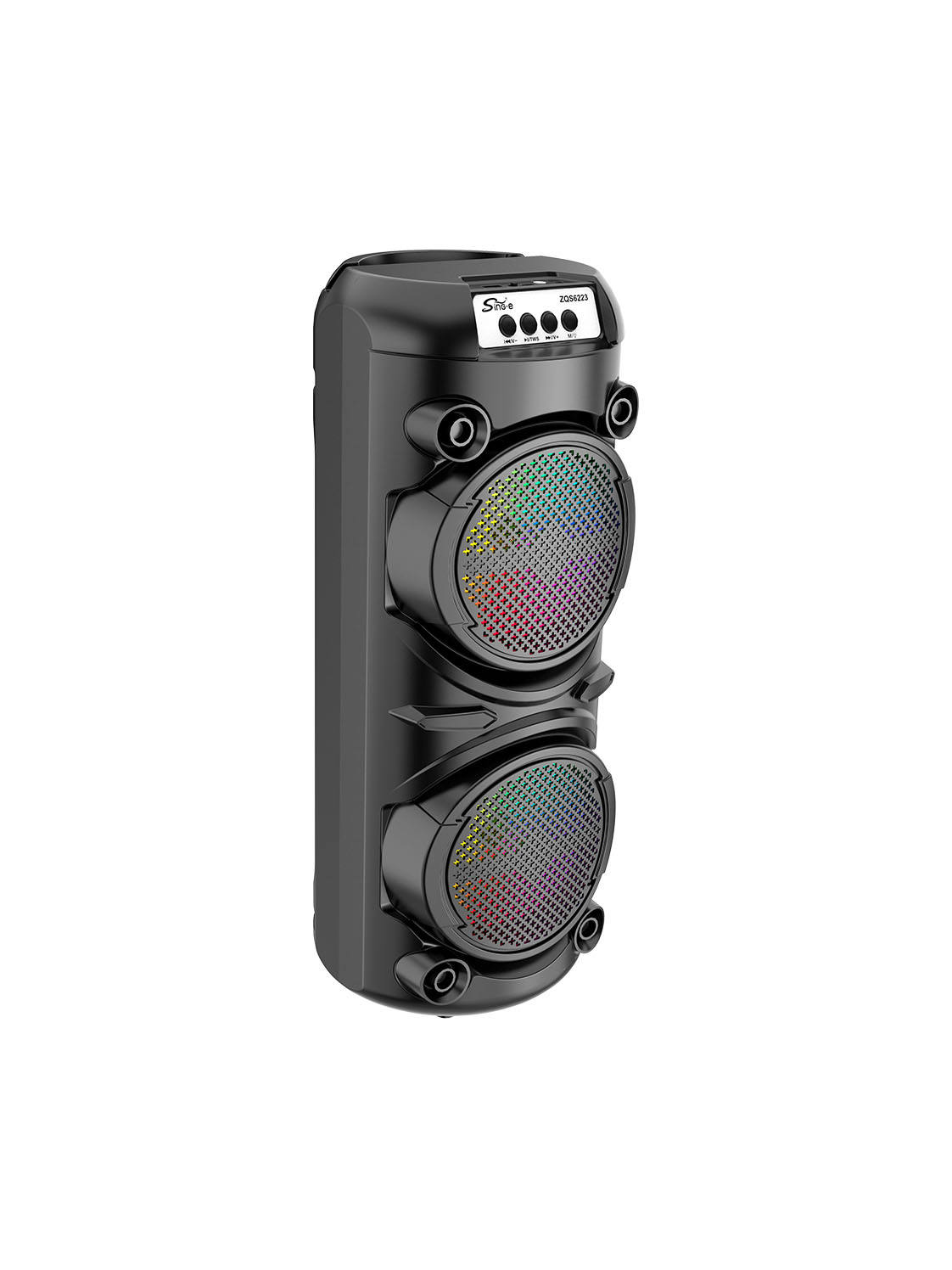 přenosný karaoke Bluetooth reproduktor s kabelovým mikrofonem 6223