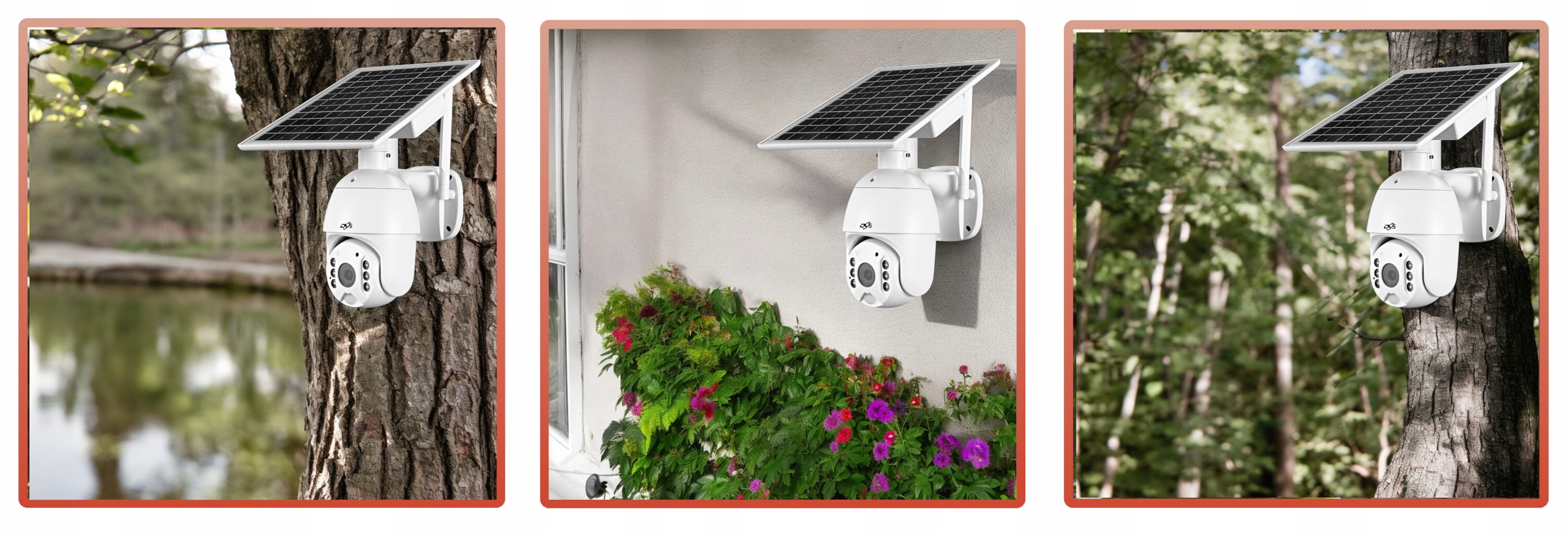 Solární otočná kamera na sim kartu.