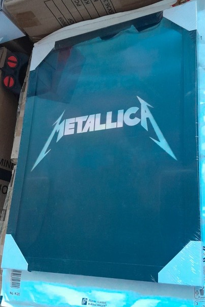 3D měnící se obraz skupina Metallica