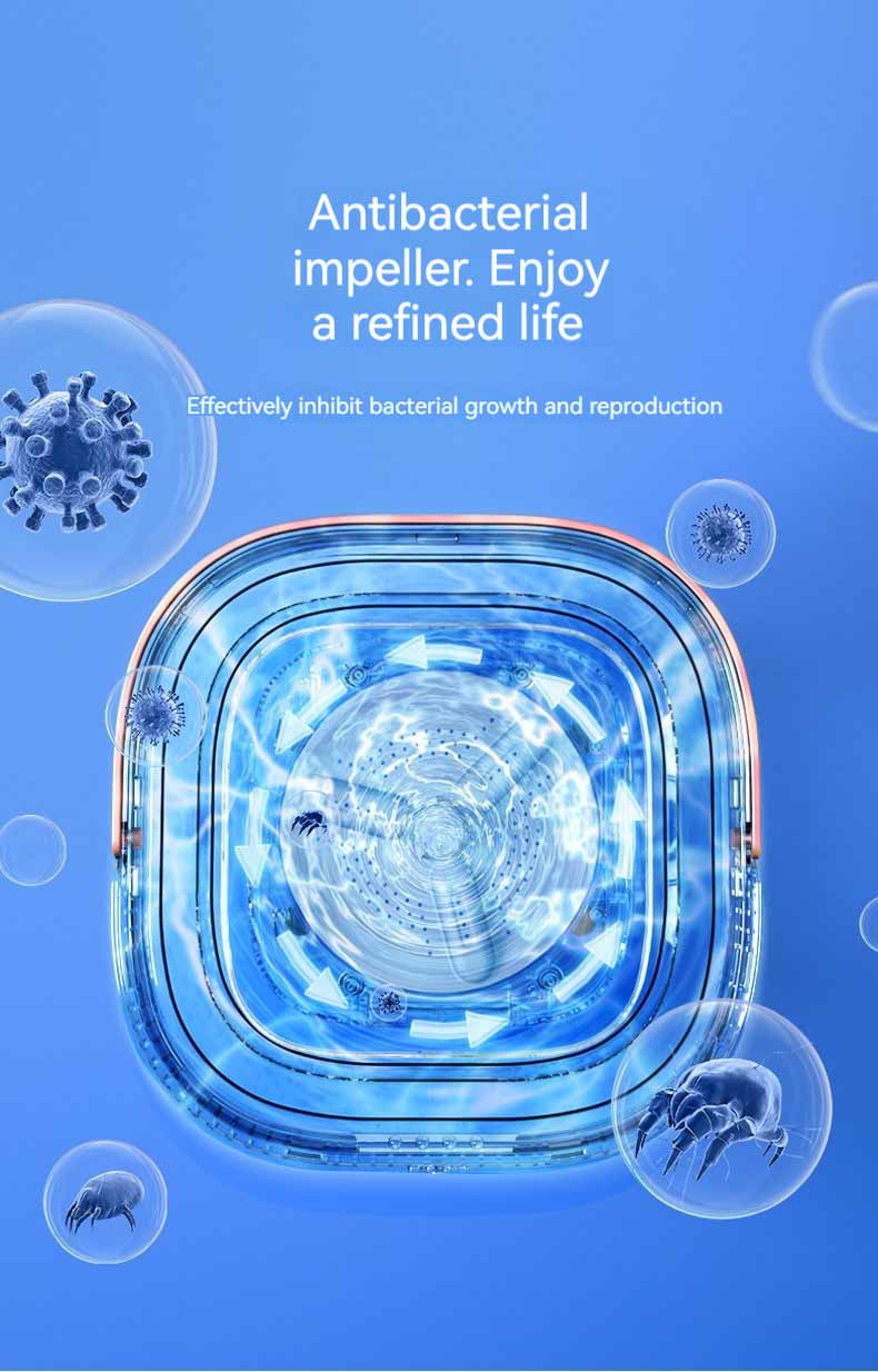 Přenosná plně automatická mini skládací pračka (Ready Stock)+Moyu