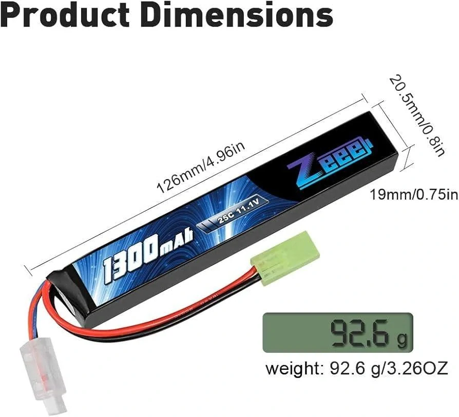 Zeee 3S Lipo baterie1300mah