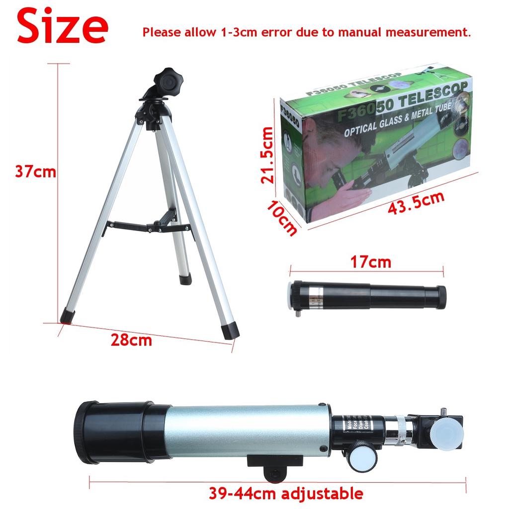 F36050 360/50mm venkovní monokulární astronomické dalekohledy optical