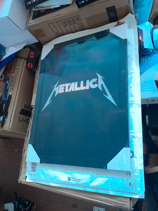 3D měnící se obraz skupina Metallica