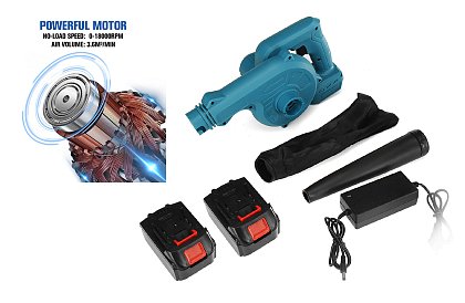 AKU Fukar – vysavač na listí + 2 baterie -Nakida