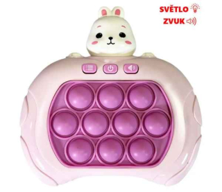 INTEREST Elektronická hra POP IT králíček.++ruzne+